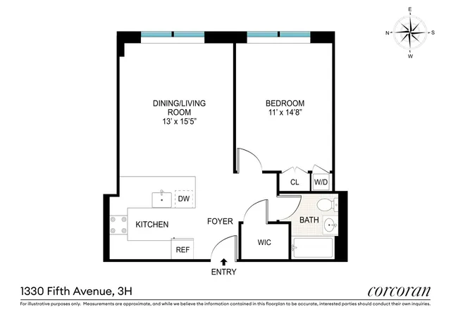 $699,000 | 1330 5th Avenue, Unit 3H | Harlem