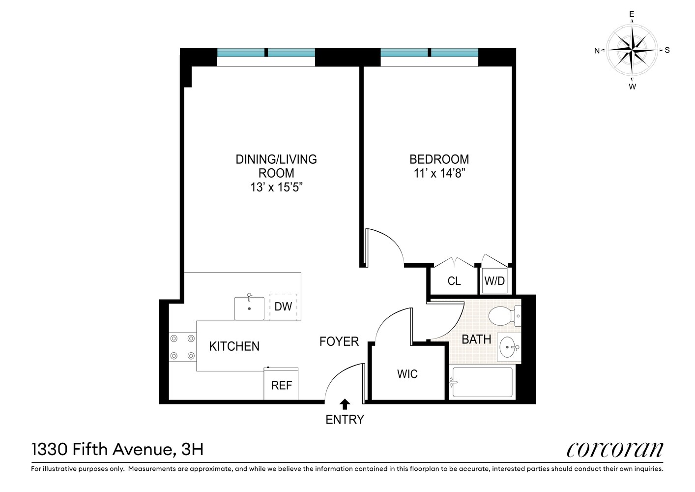 1330 5th Avenue, Unit 3H Manhattan, NY 10026 - Photo 12 of 12