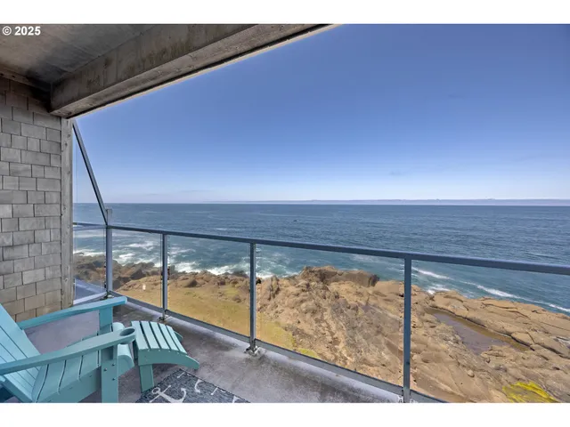 a view of an outdoor space and seating area