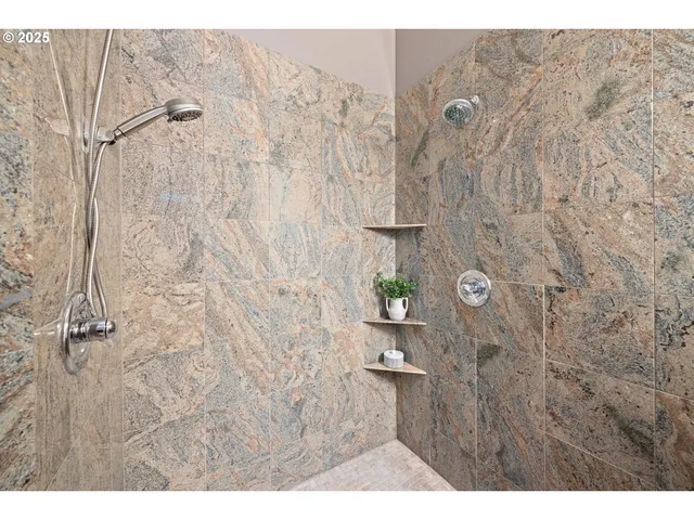 a view of bathroom with shower