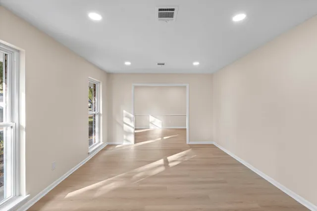 a view of empty room