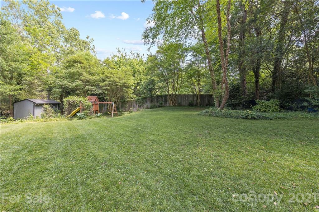 4223 Chelmsford Road Charlotte, NC 28211 - Photo 29 of 33 a view of a big yard with a tree