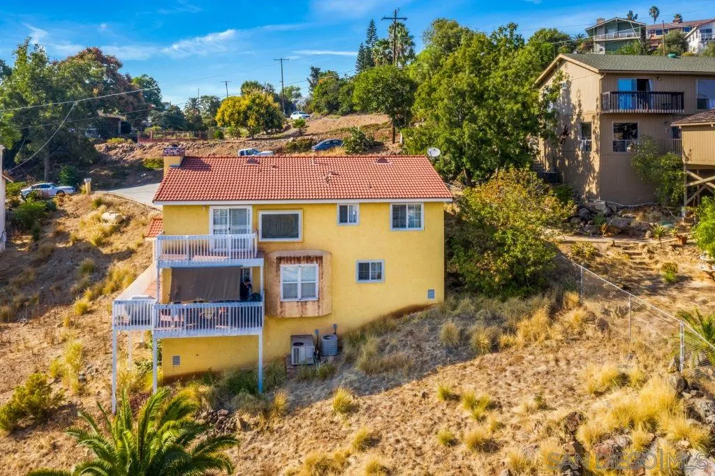 3489 Lakeview Drive Spring Valley, CA 91977 - Photo 34 of 50 a aerial view of a house with a yard and fountain plants