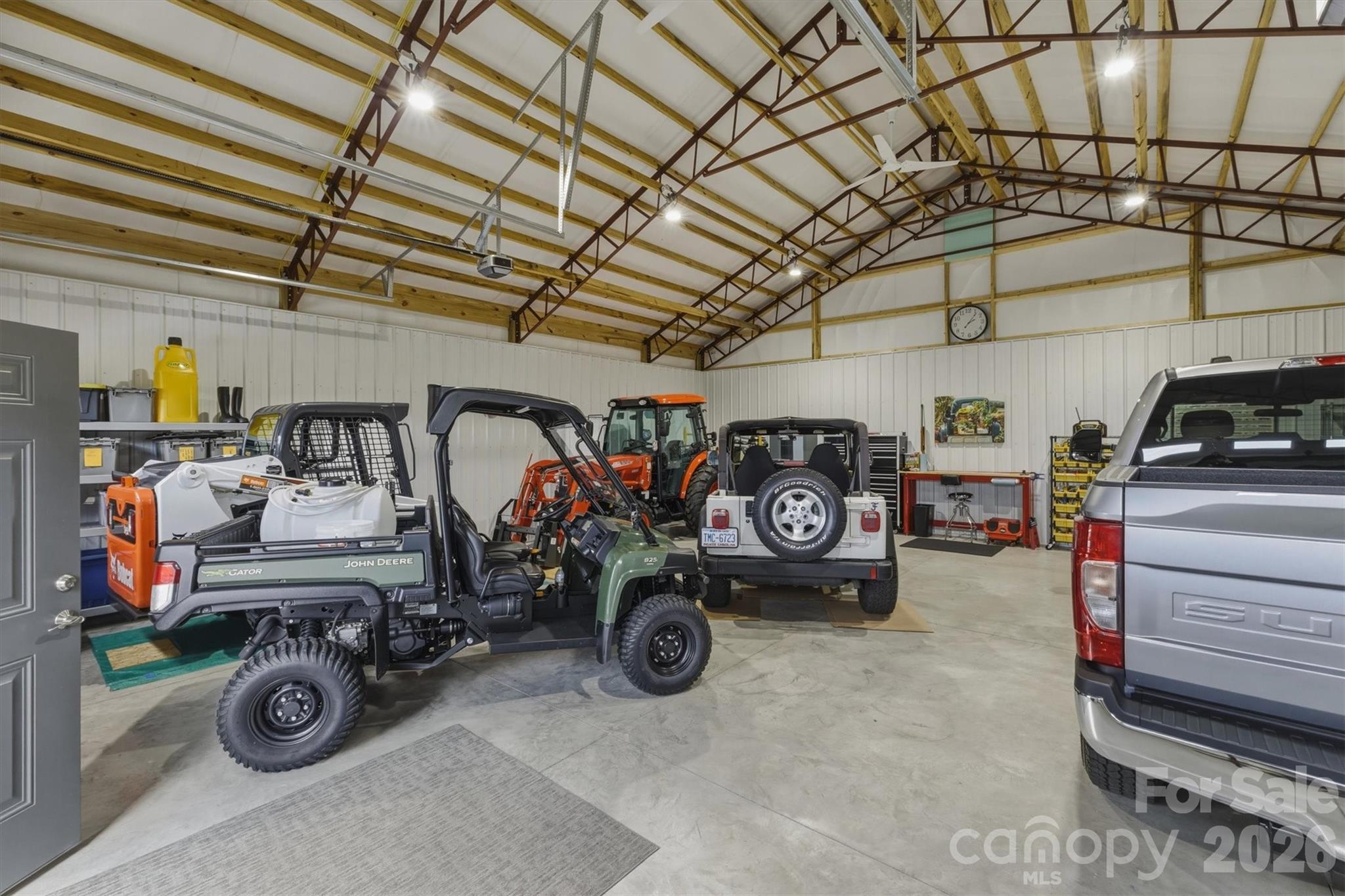 7490 Oak Ridge Church Road Connelly Springs, NC 28612 - Photo 43 of 44 a view of car garage