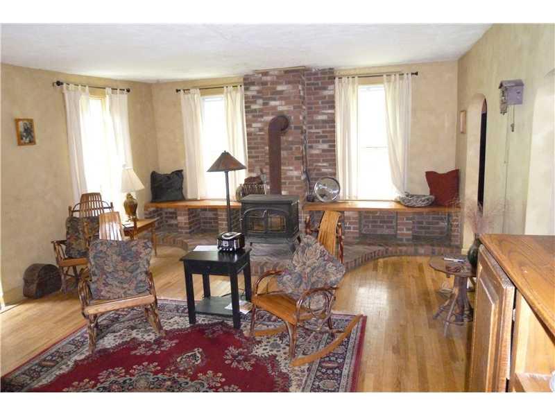 464 Hartwick Road Mercer, PA 16137 - Photo 2 of 9 Living Room. Wood stove for cozy relaxing
