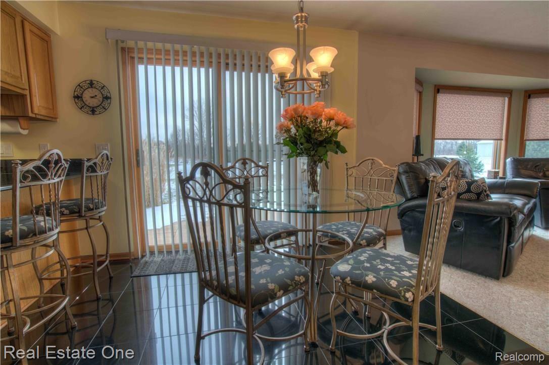 59935 9 Mile Road South Lyon, MI 48178 - Photo 12 of 31 Eat-In Kitchen w/Great View of Property