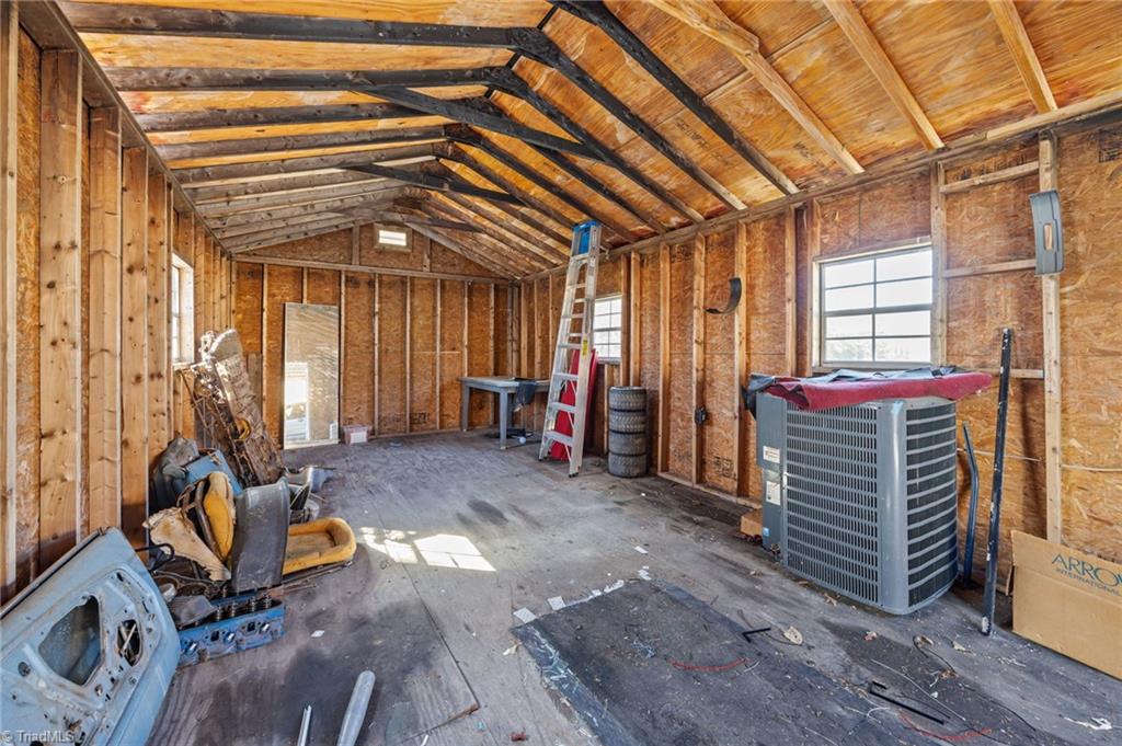 4027 Old Lexington Road Asheboro, NC 27205 - Photo 30 of 44 Inside of storage building in back