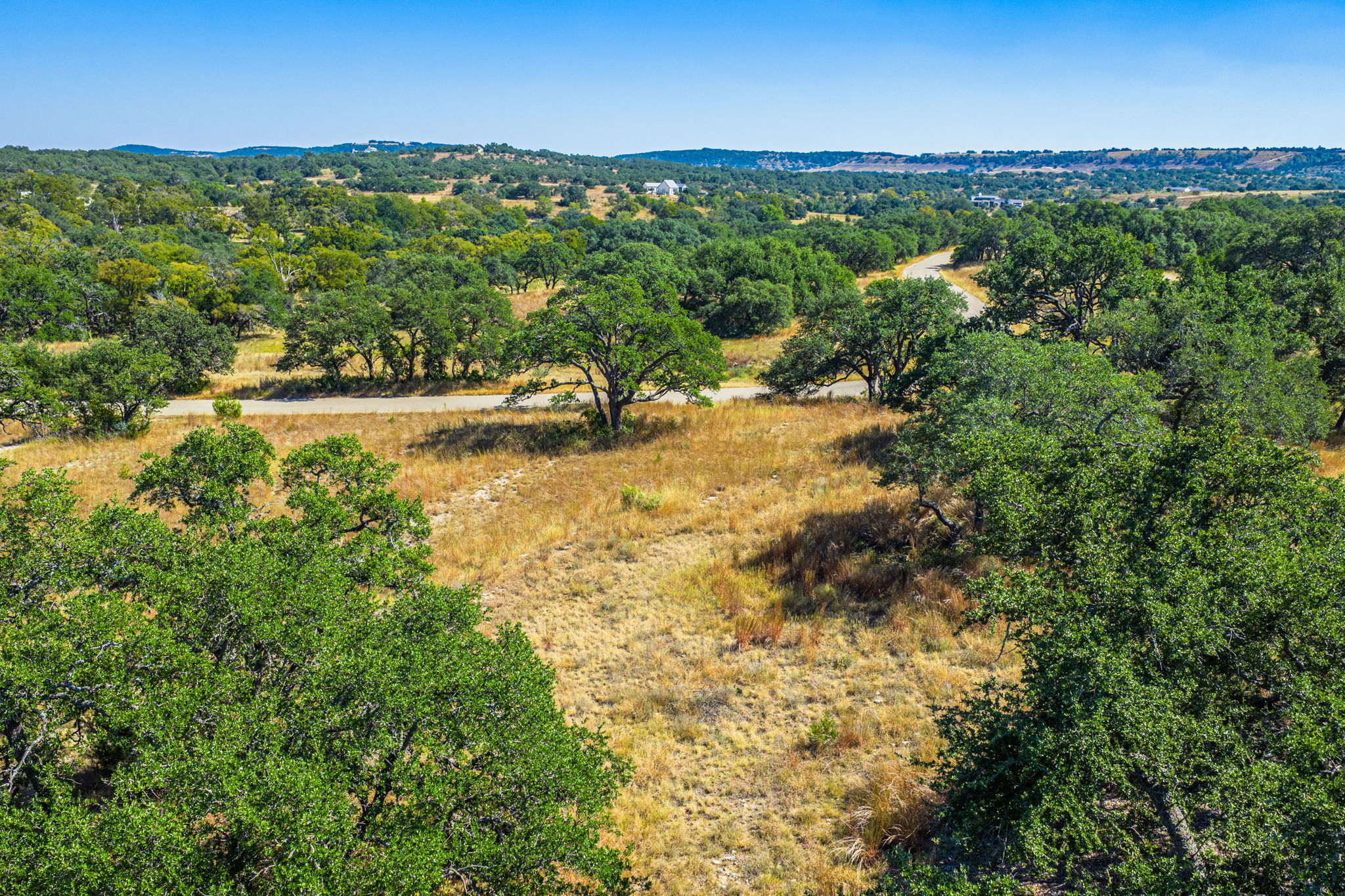 1495 Walnut Springs Road Johnson City, TX 78636 - Photo 4 of 23 a view of a lake with houses