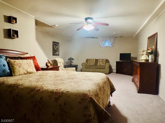 a front view of a house with stairs