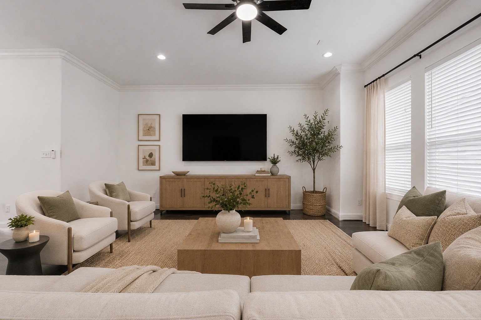 19 Versante Court Houston, TX 77070 - Photo 4 of 40 TONS of space for epic movie nights!