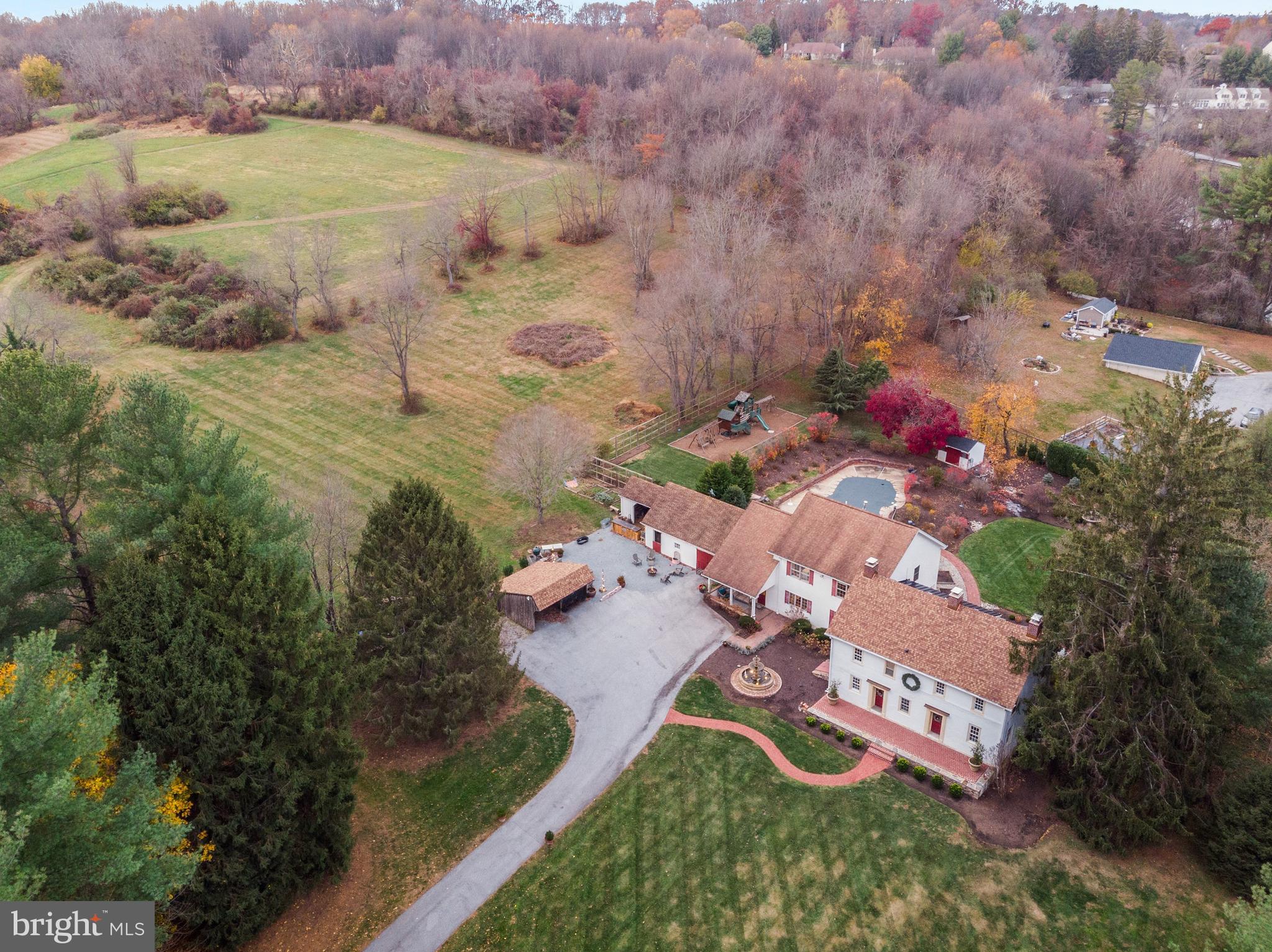 1936 Lenape Road West Chester, PA 19382 - Photo 3 of 72 an aerial view of residential house with outdoor space