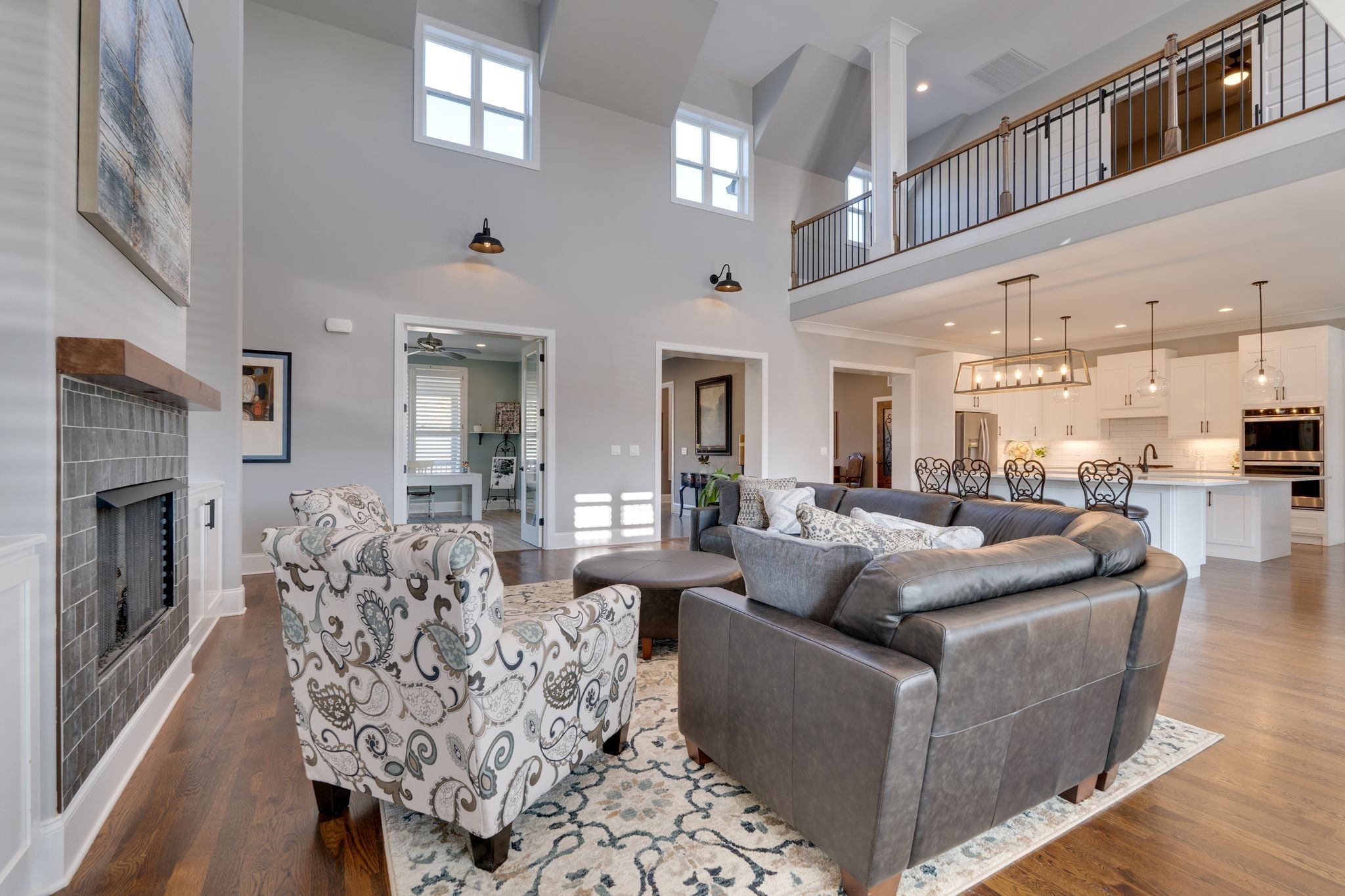 4285 Franklin Road Lebanon, TN 37090 - Photo 15 of 90 a living room with furniture and a fireplace