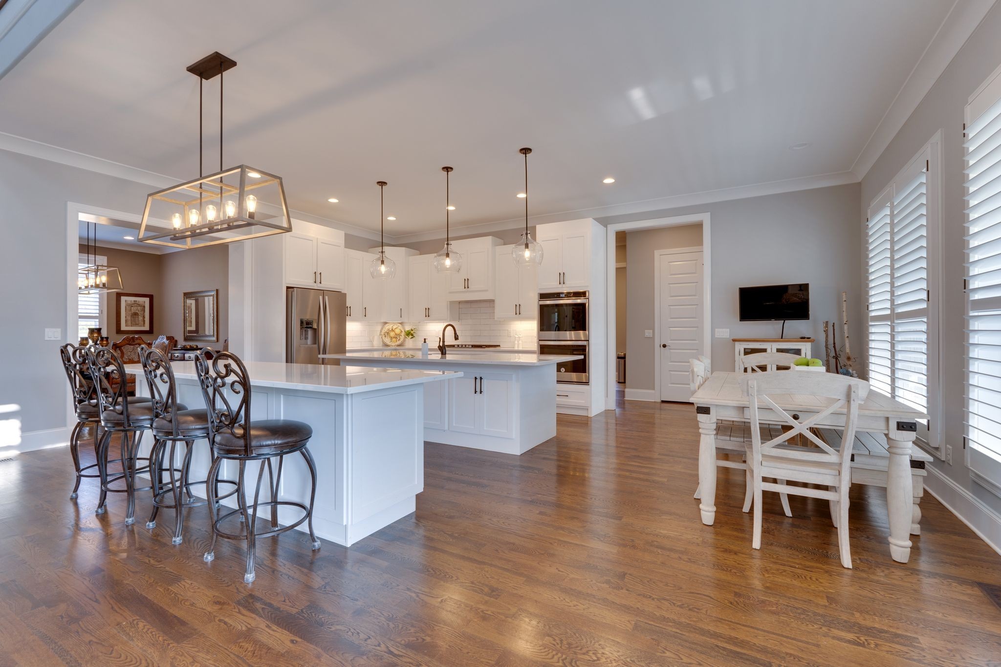 4285 Franklin Road Lebanon, TN 37090 - Photo 27 of 90 a view of a dining room with furniture wooden floor and chandelier