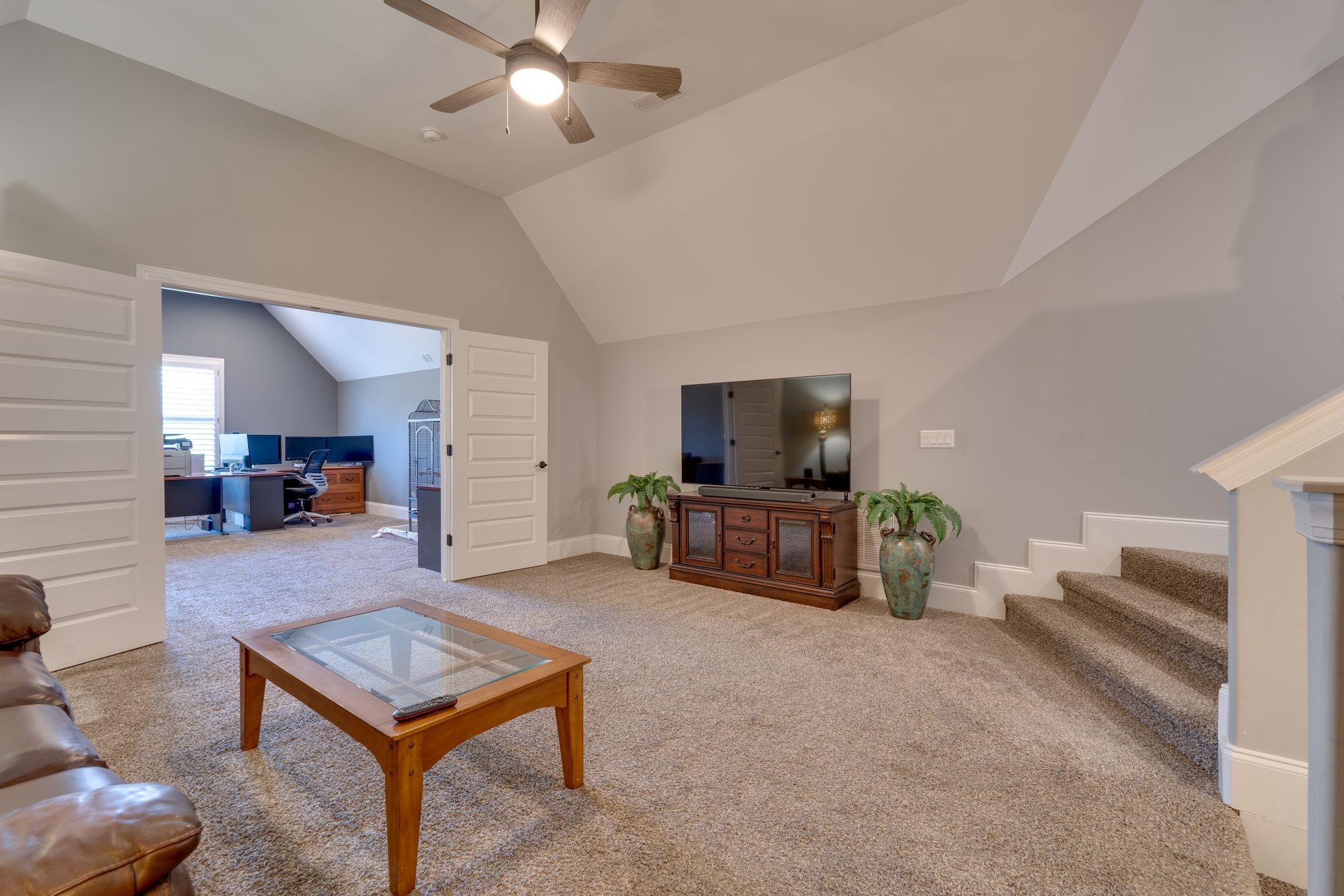 4285 Franklin Road Lebanon, TN 37090 - Photo 59 of 90 a living room with furniture and a flat screen tv