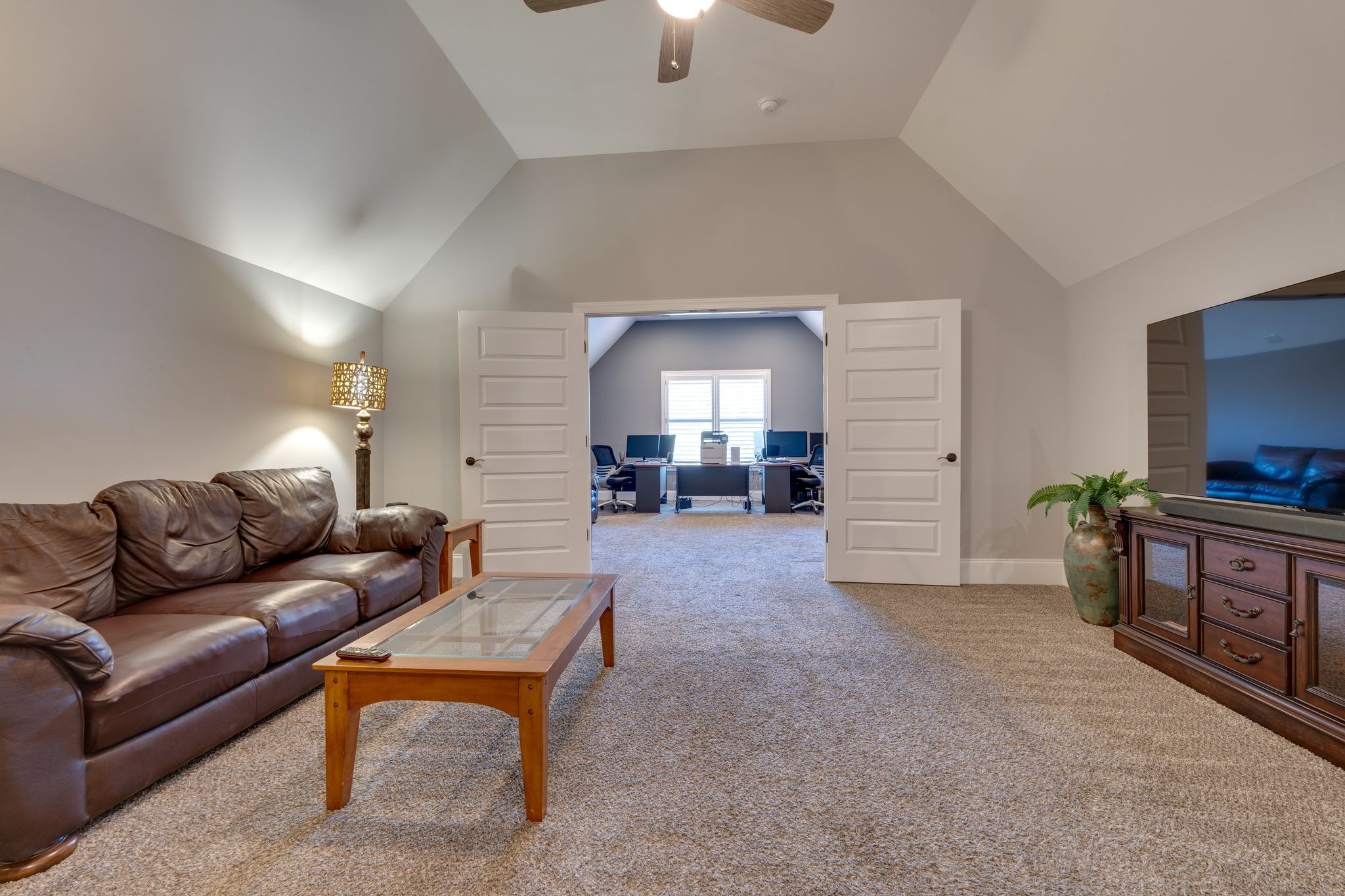 4285 Franklin Road Lebanon, TN 37090 - Photo 60 of 90 a living room with furniture and a flat screen tv