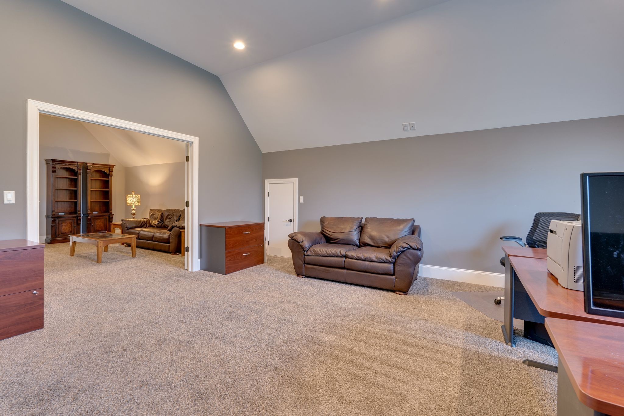 4285 Franklin Road Lebanon, TN 37090 - Photo 62 of 90 a living room with furniture and a flat screen tv