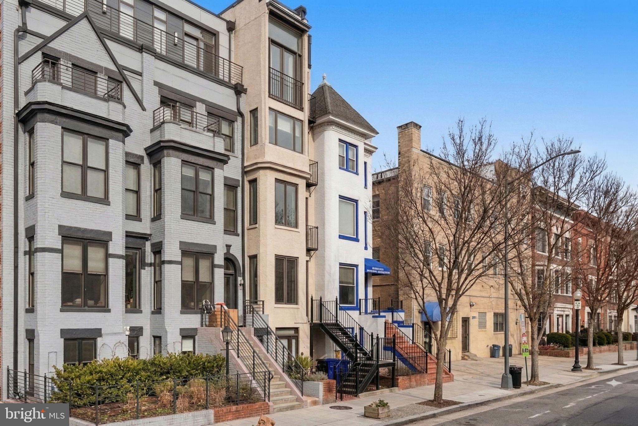 2713 Ontario Road Northwest, Unit 5 Washington, DC 20009 - Photo 2 of 35 a front view of a building with a street