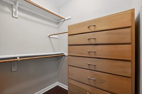 a view of a trees in front of a house