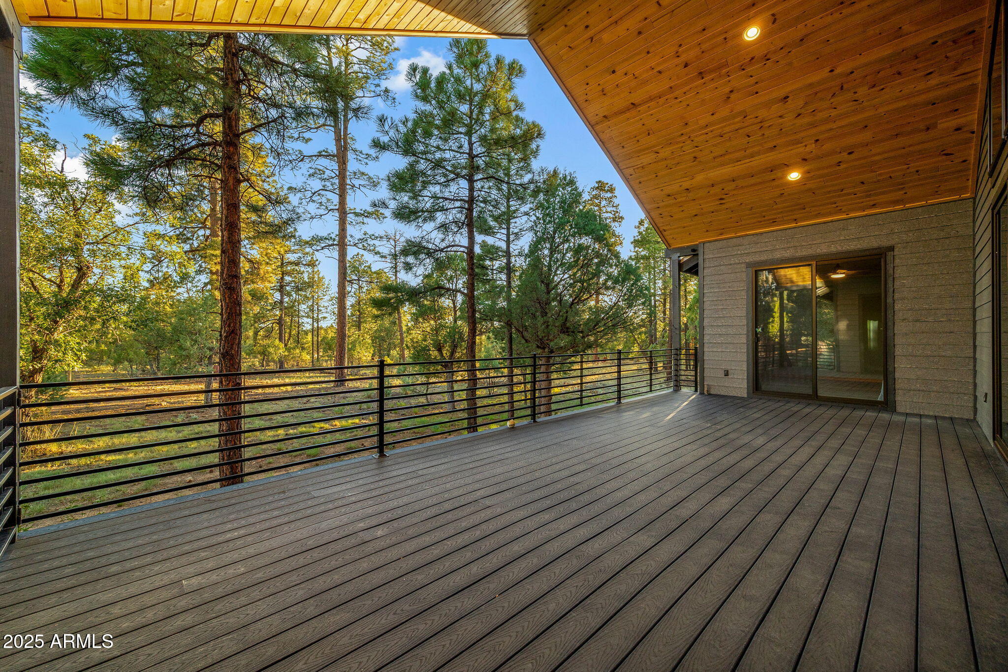 3429 Ponderosa Loop Heber, AZ 85928 - Photo 49 of 75 an empty room with wooden floor and windows
