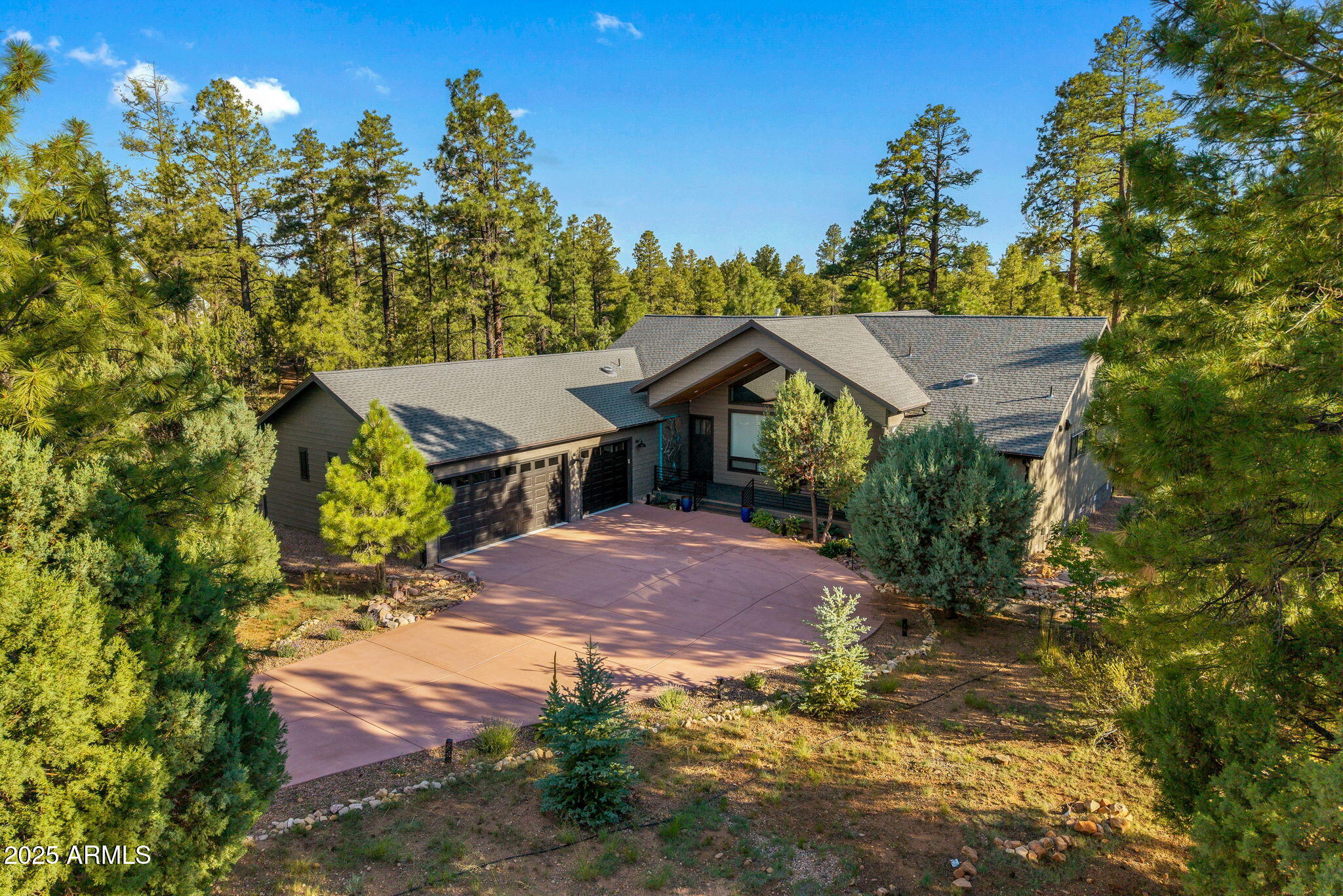 3429 Ponderosa Loop Heber, AZ 85928 - Photo 68 of 75 a view of a house with a yard and tree s