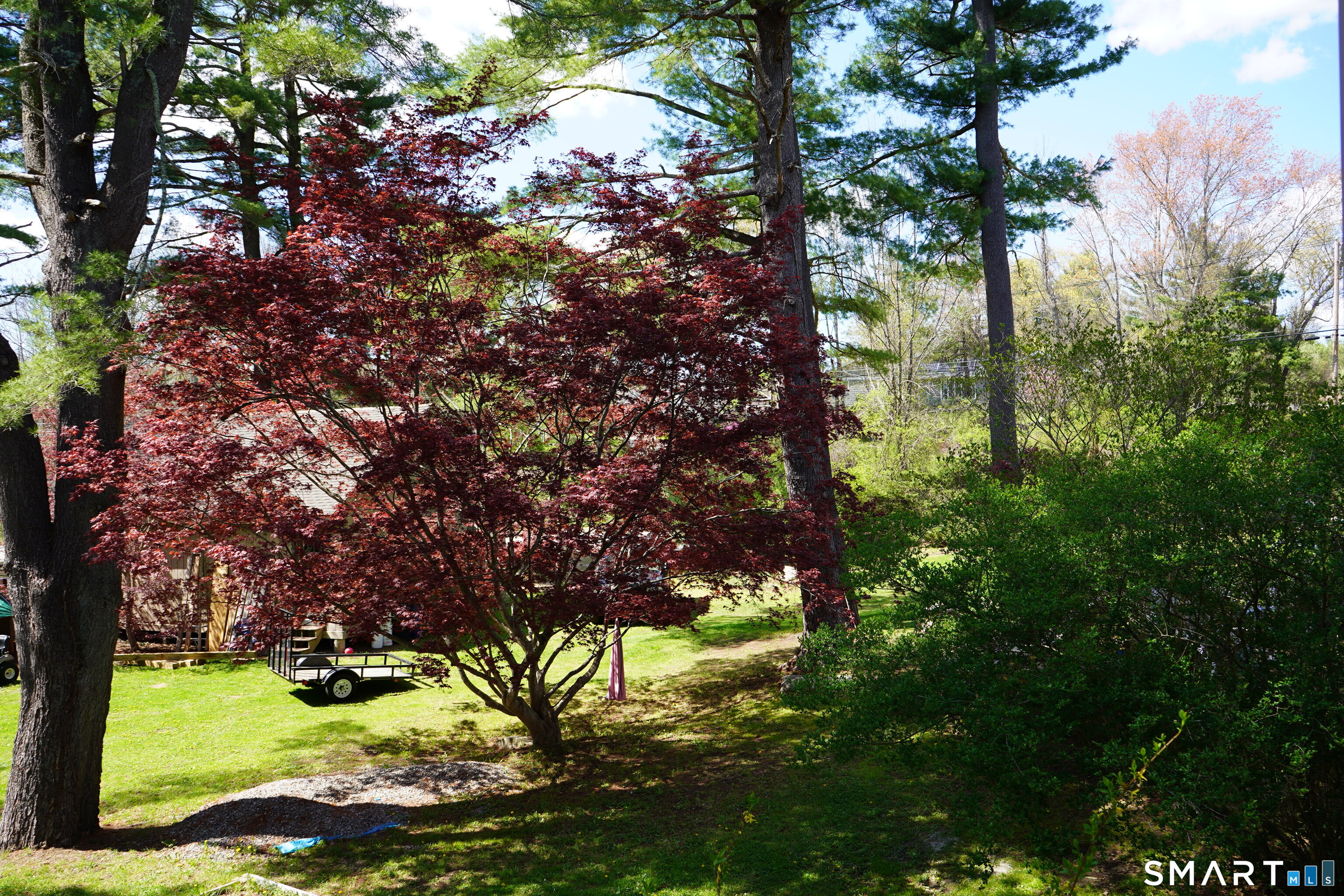 437 Providence Turnpike Hampton, CT 06247 - Photo 35 of 39 a backyard of a house with lots of green space