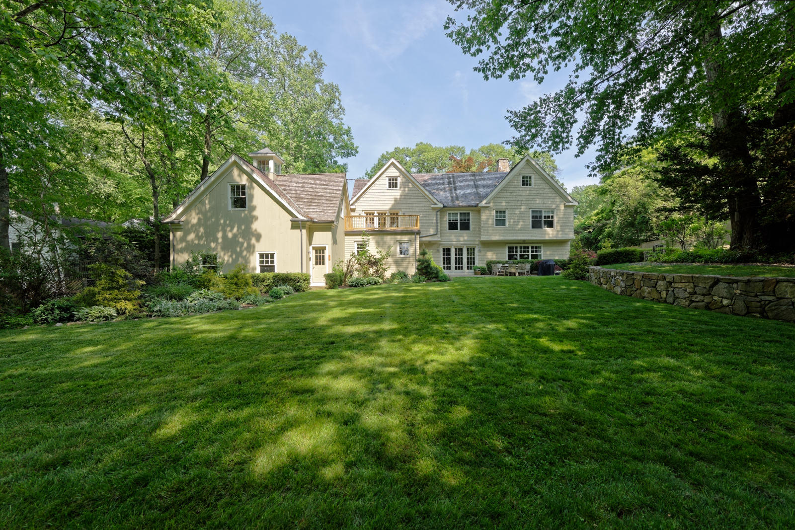 7 Ledge Road Rowayton, CT 06853 - Photo 2 of 30 a front view of a house with a yard