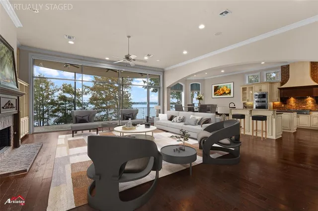 a view of entryway with wooden floor and stairs