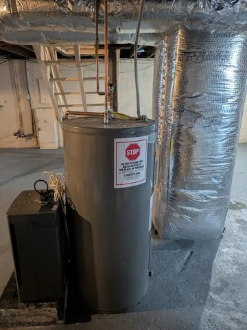 a view of storage and utility room