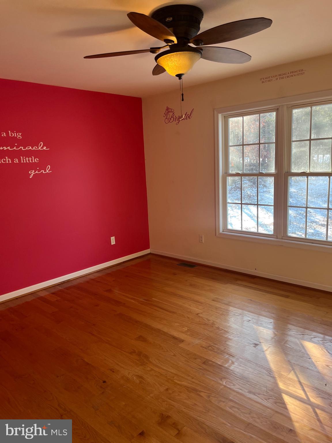 20404 Gum Tree Road Orange, VA 22960 - Photo 7 of 12 a view of an empty room with window and chandelier fan