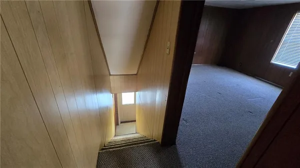 a view of empty room