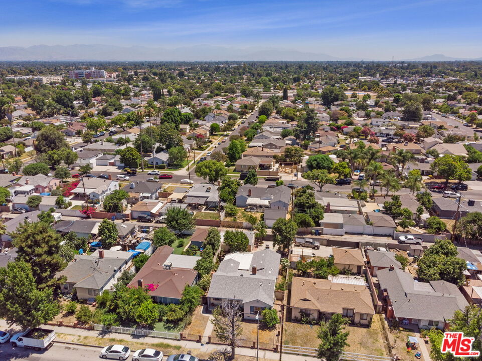 6900 Corbin Avenue Reseda, CA 91335 - Photo 34 of 35 an aerial view of a city with lots of residential buildings