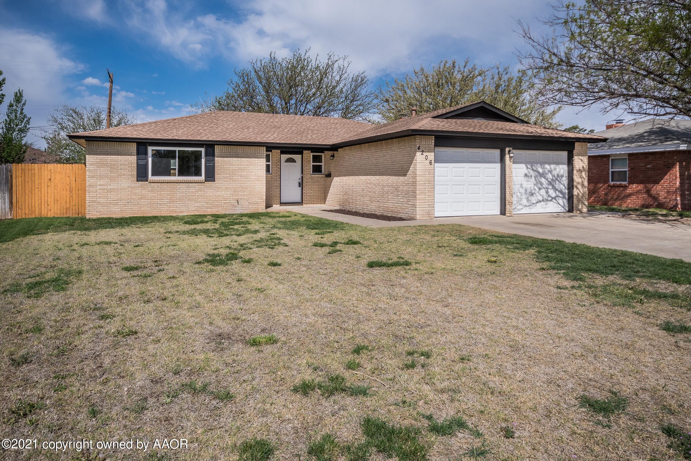 4206 Kingston Road Amarillo, TX 79109 - Photo 1 of 17 Front