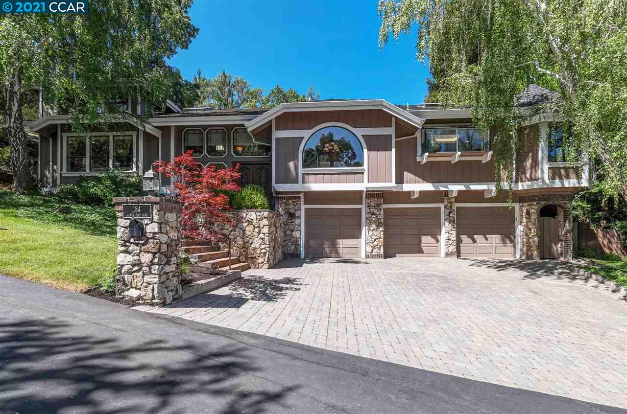 a front view of house with yard
