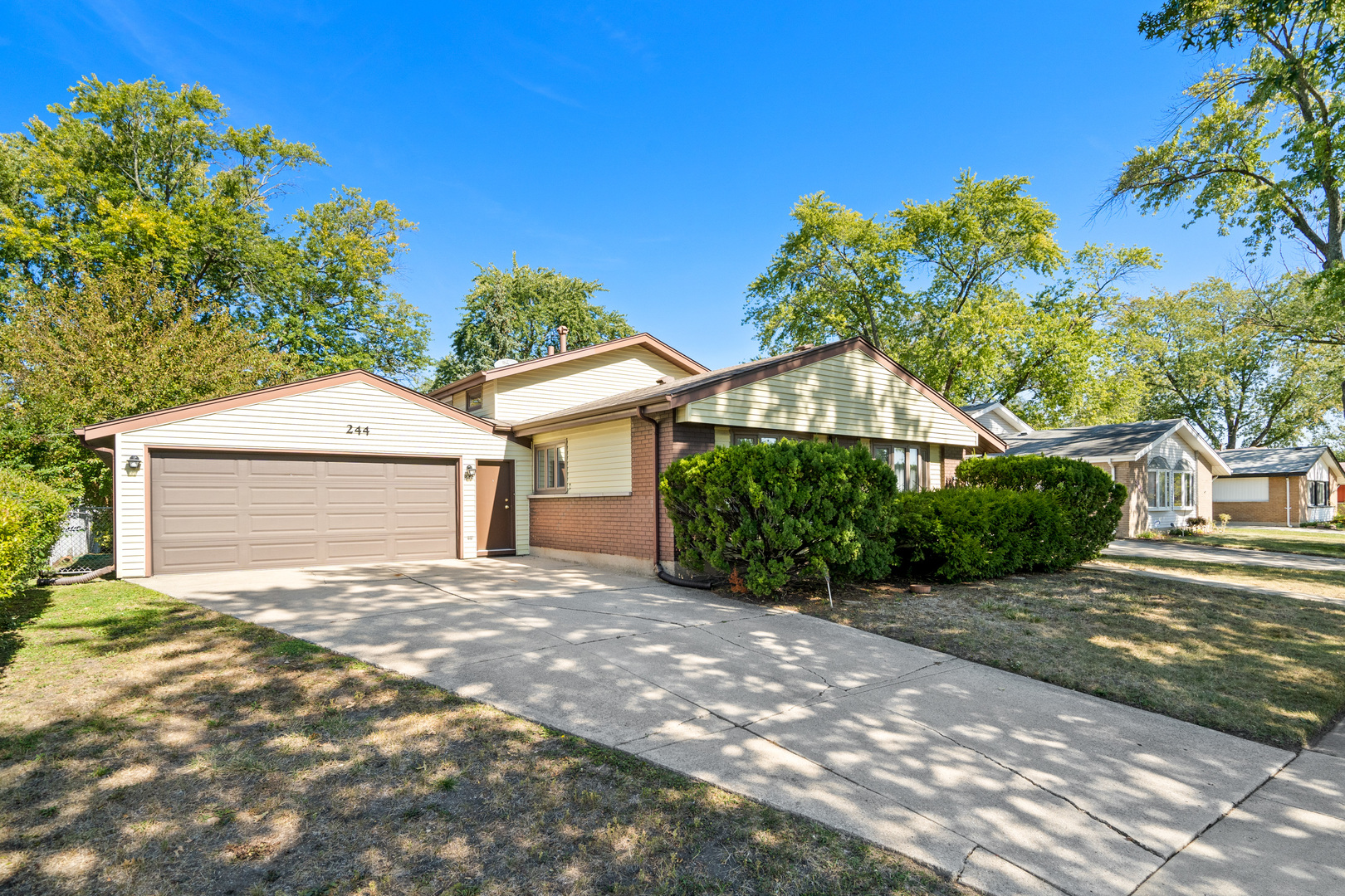 244 Thomas Street Park Forest, IL 60466 - Photo 1 of 30 a view of a house with a yard