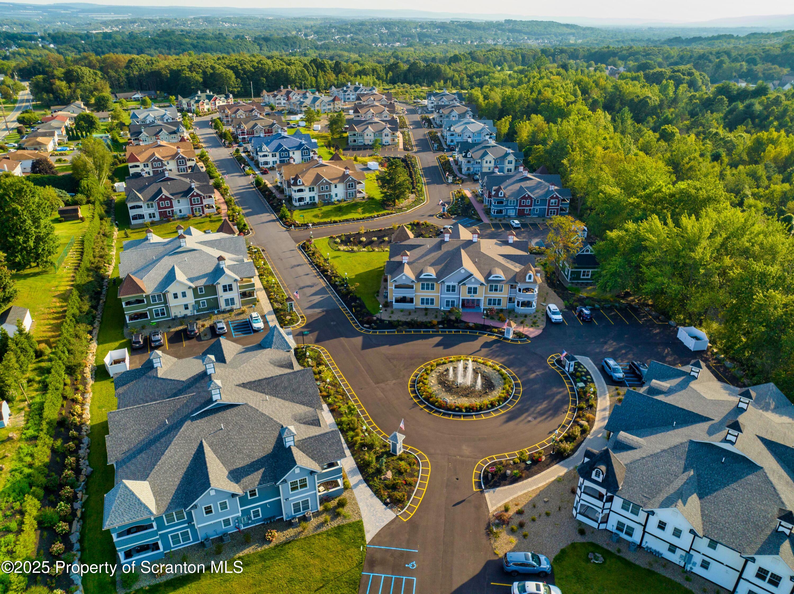 160 Bianca Way Old Forge, PA 18518 - Photo 2 of 19 an aerial view of a house with a outdoor space