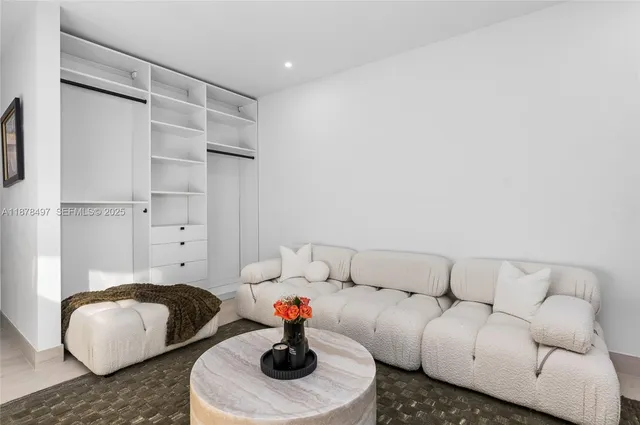 an aerial view of city and lake view