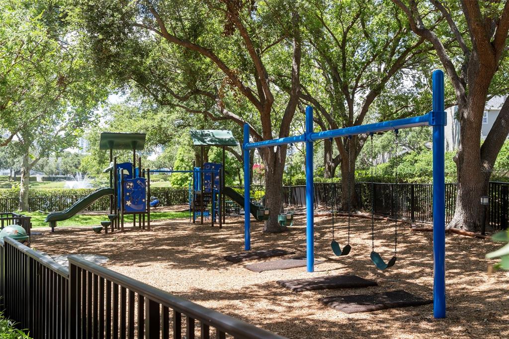 1451 Harbour Walk Road Tampa, FL 33602 - Photo 41 of 51 a view of a park with trees and sign board