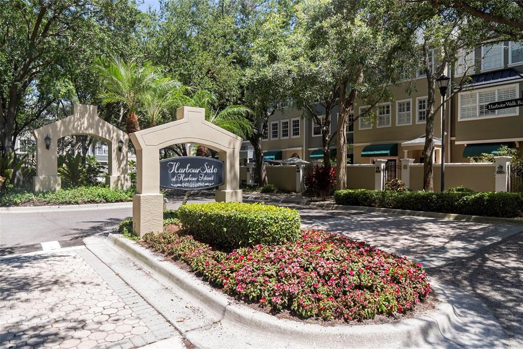 1451 Harbour Walk Road Tampa, FL 33602 - Photo 49 of 51 a front view of a house with a yard