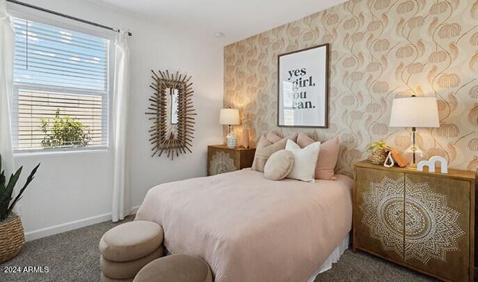549 West Freedom Street Florence, AZ 85132 - Photo 11 of 26 a bedroom with double bed and a window