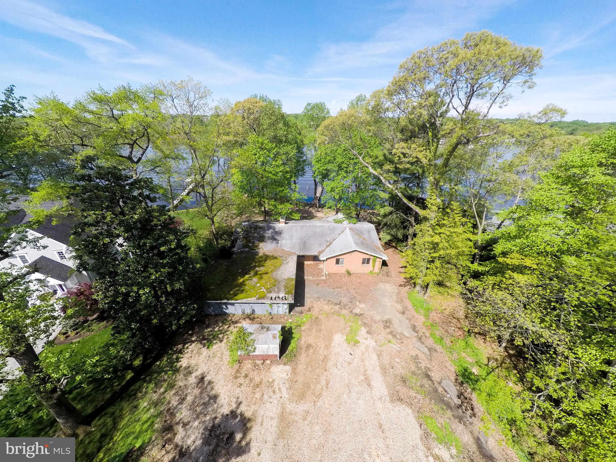 1914 Hidden Point Road Annapolis, MD 21409 - Photo 14 of 24 Aerial Of Front of Property