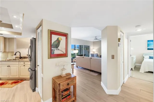 a view of a living room