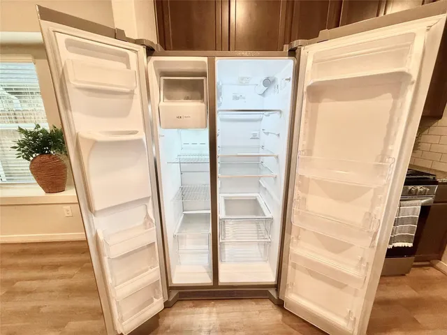 a view of front door