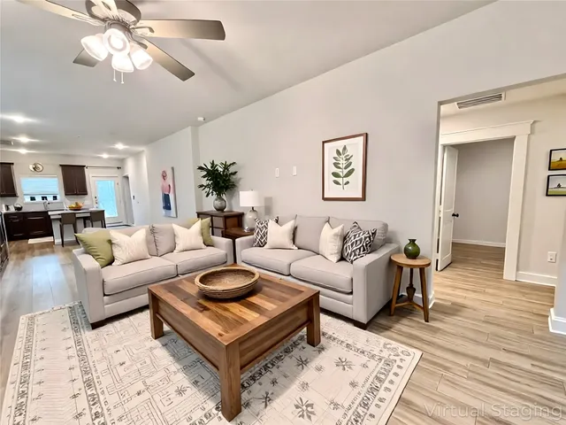 a view of kitchen with dining table and chairs
