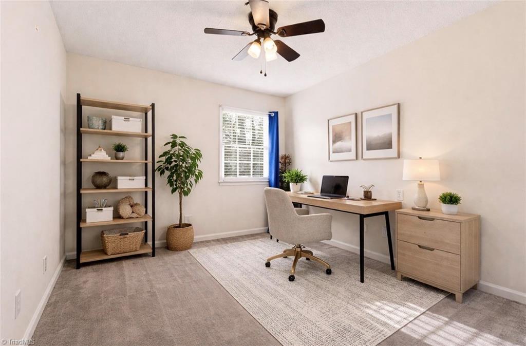 4822 Tower Road, Unit C Greensboro, NC 27410 - Photo 30 of 48 2nd Bedroom - virtually staged