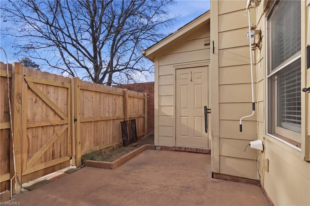 4822 Tower Road, Unit C Greensboro, NC 27410 - Photo 37 of 48 Fenced Patio