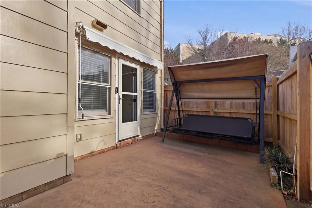 4822 Tower Road, Unit C Greensboro, NC 27410 - Photo 38 of 48 Fenced Patio
