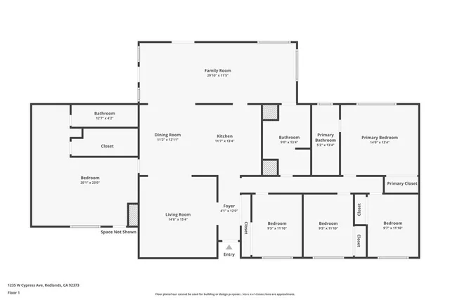 $869,000 | 1235 West Cypress Avenue, Redlands, CA 92373