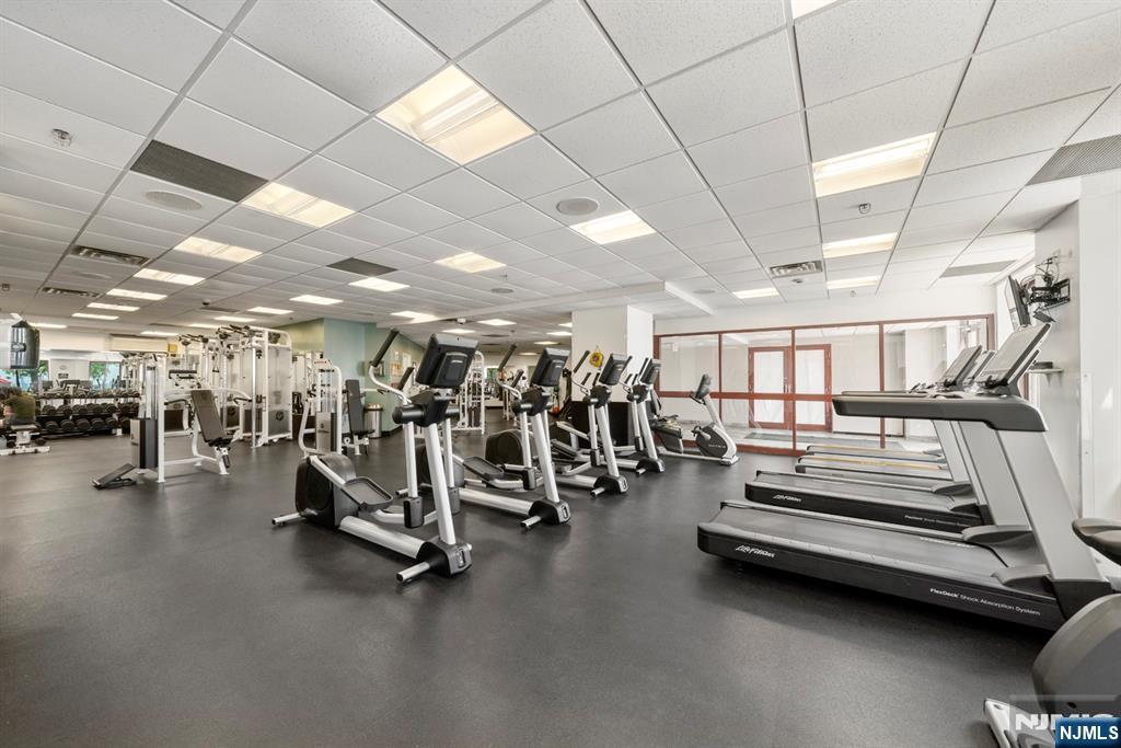 100 Old Palisade Road, Unit 2311 Fort Lee, NJ 07024 - Photo 25 of 25 a view of a room with gym equipment