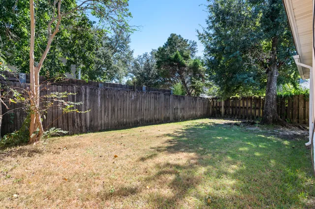 a view of wooden fence