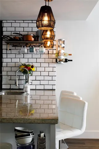 a close view of sink